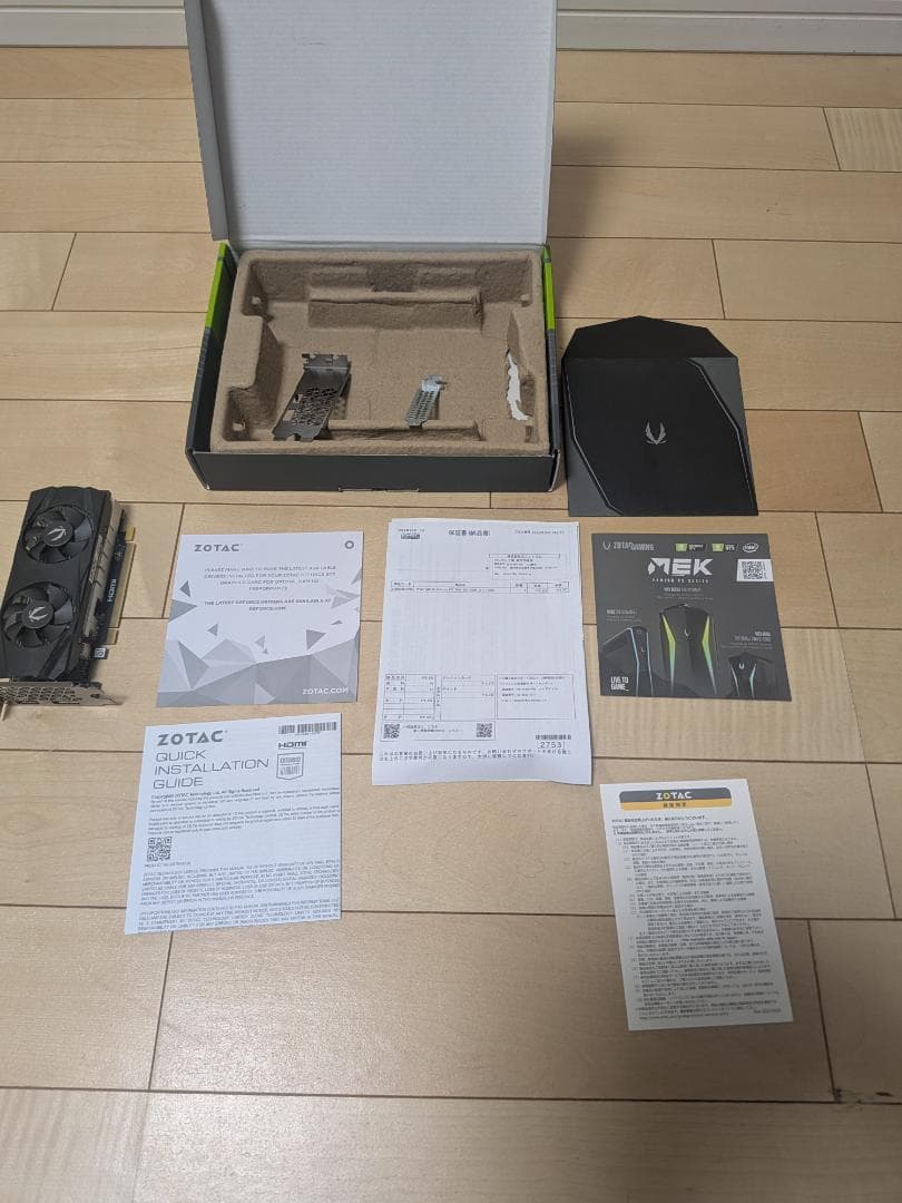 グラフィックボード・グラボ・ビデオカード ZOTAC GAMING GeForce RTX 3050 6GB LP