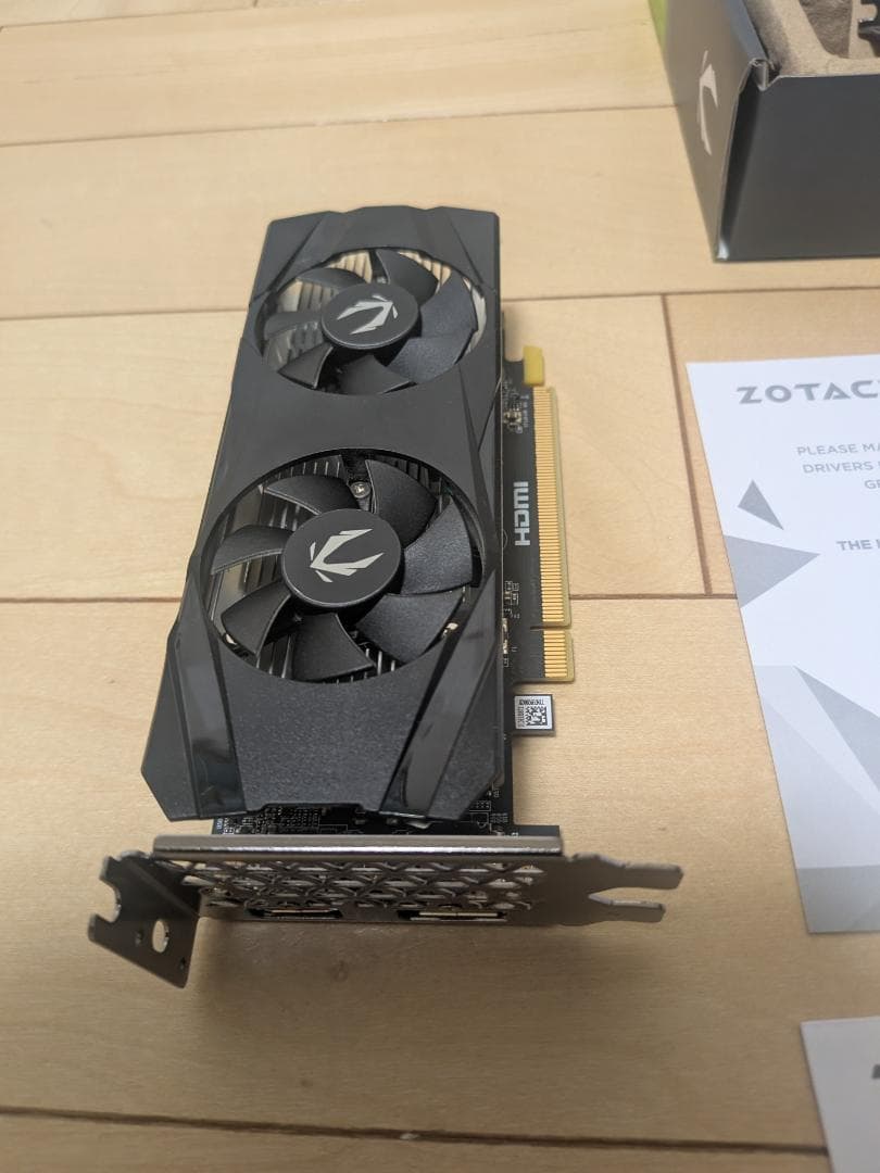 グラフィックボード・グラボ・ビデオカード ZOTAC GAMING GeForce RTX 3050 6GB LP