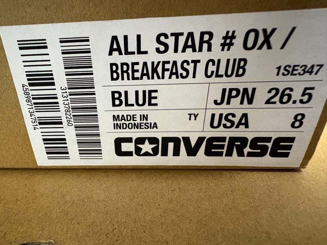 靴 converse all star ox breakfast club 26.5