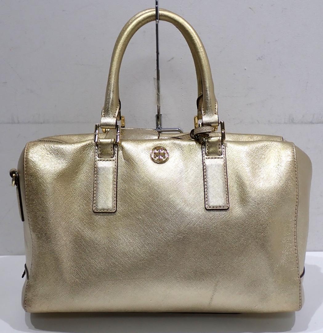 トリーバーチ レザー 2wayボストンバッグ ゴールド ショルダーバッグ