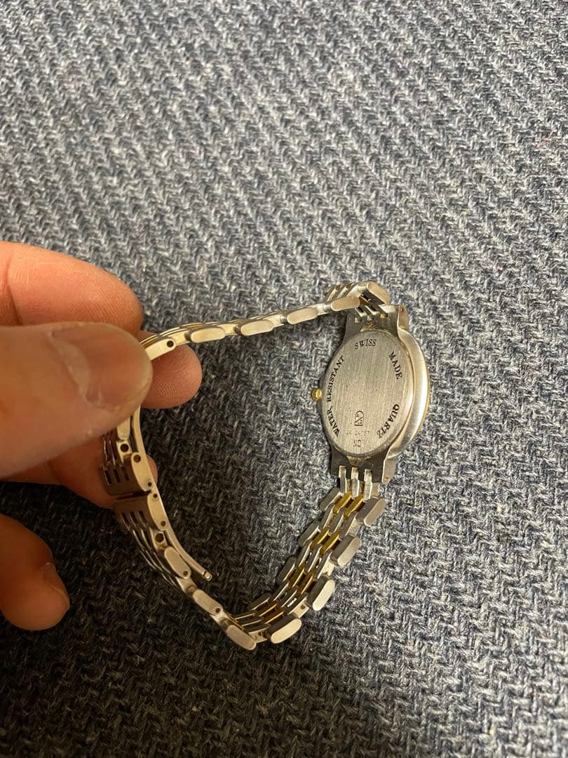 V*N様 金色文字盤 ステンレス腕時計