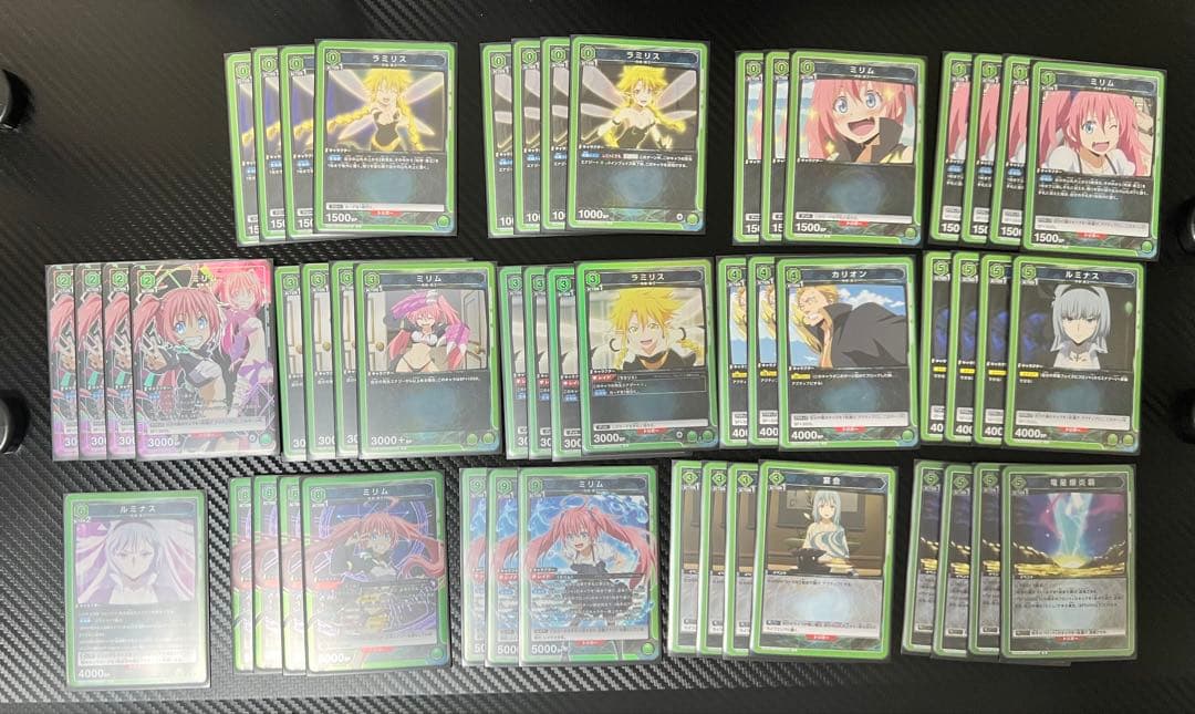 ユニオンアリーナ 転スラ ミリムデッキ +パーツ4枚