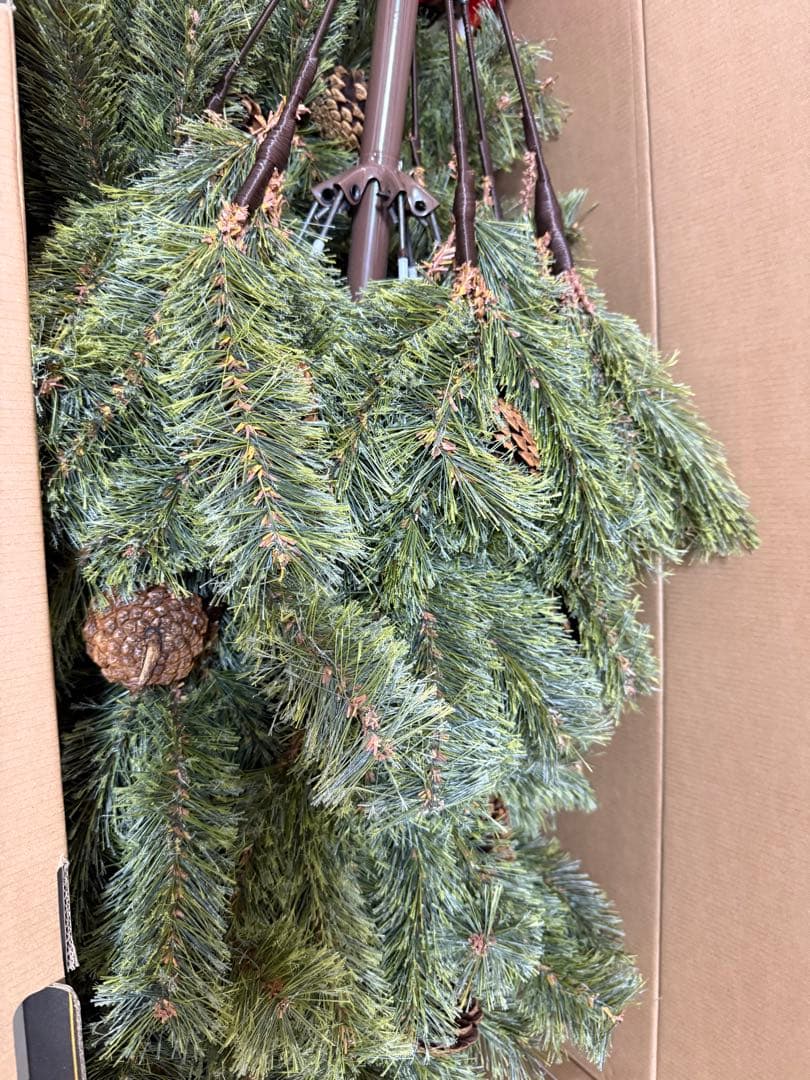 Alsace アルザス 180 cm クリスマスツリー オーナメントセット