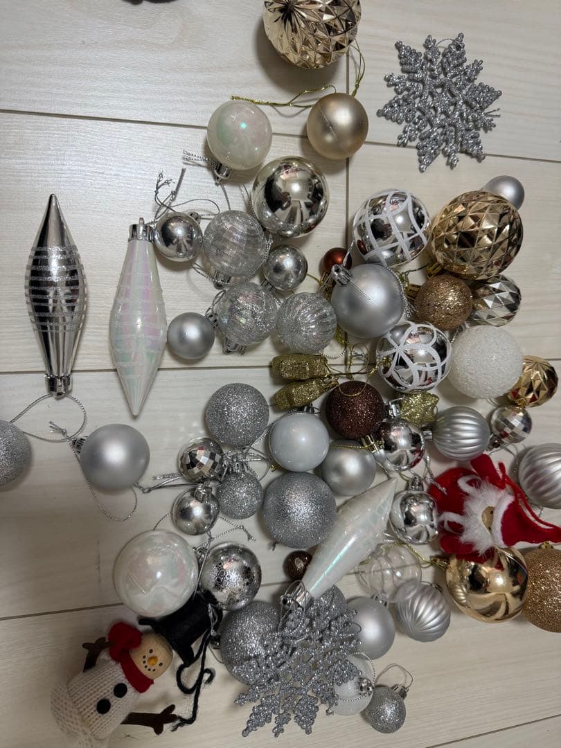 Alsace アルザス 180 cm クリスマスツリー オーナメントセット