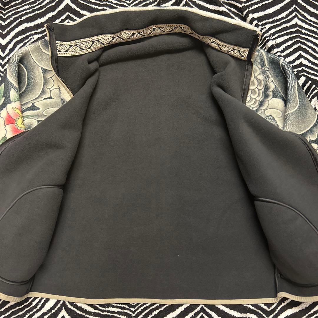 ビンテージ 入れ墨 フリースジャケット vintage USA古着 TATTOO