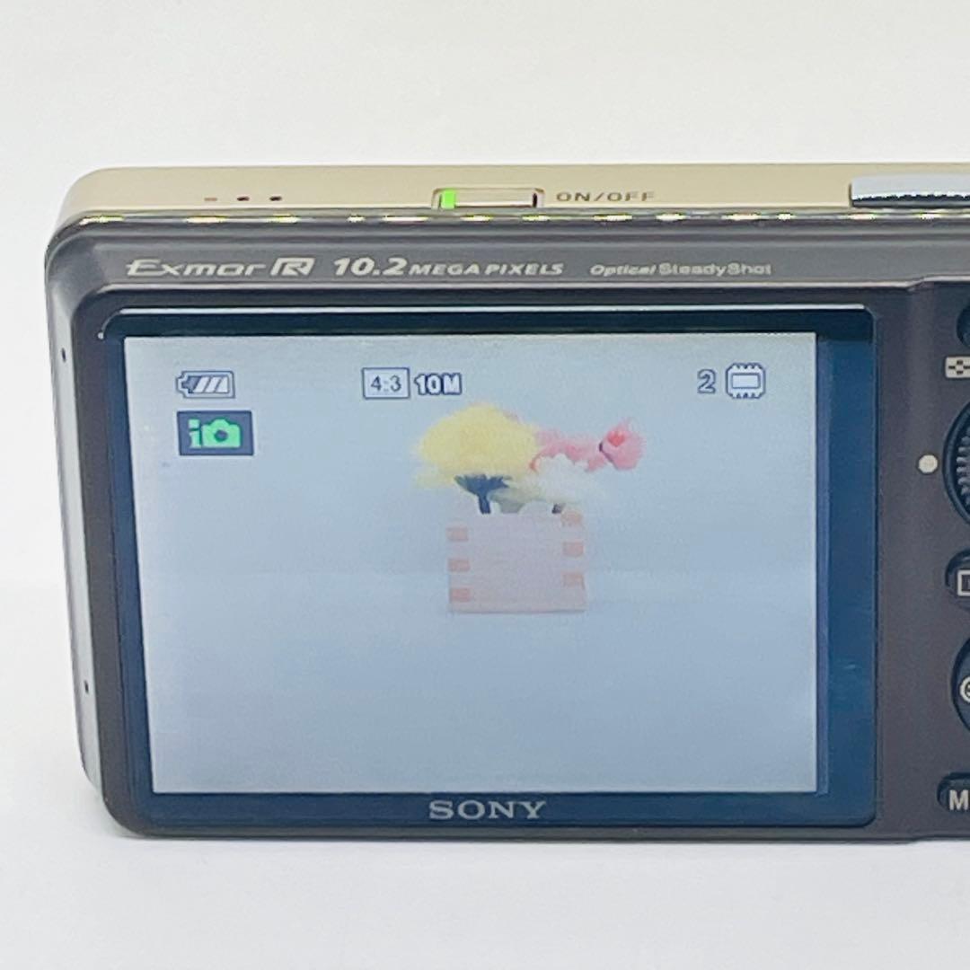 SONY ソニー　コンパクトデジタルカメラ　DSC-WX1 ゴールド
