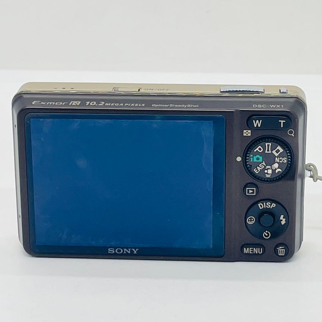 SONY ソニー　コンパクトデジタルカメラ　DSC-WX1 ゴールド