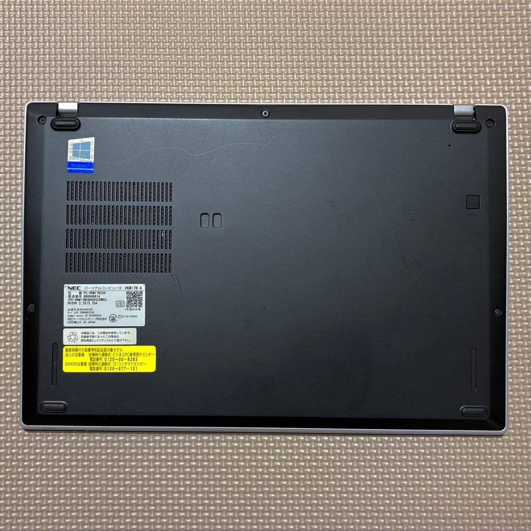 【良品】NEC ノートパソコン【第8世代i5/8GB/256GB】