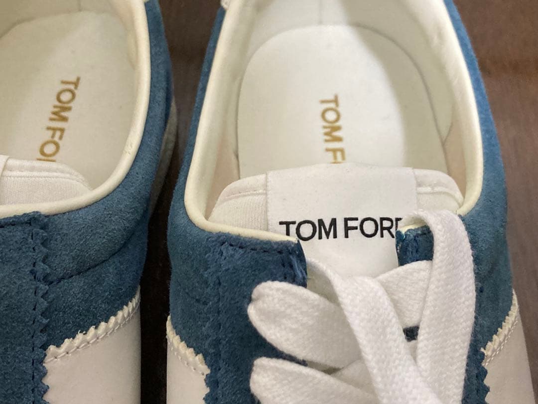 ひろ⭐︎新品 トムフォード レザー スニーカー