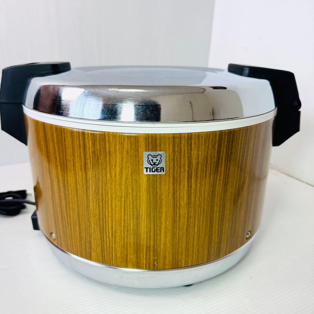 【美品】タイガー 電子ジャー JHA-4000 100V 4.0L 木目