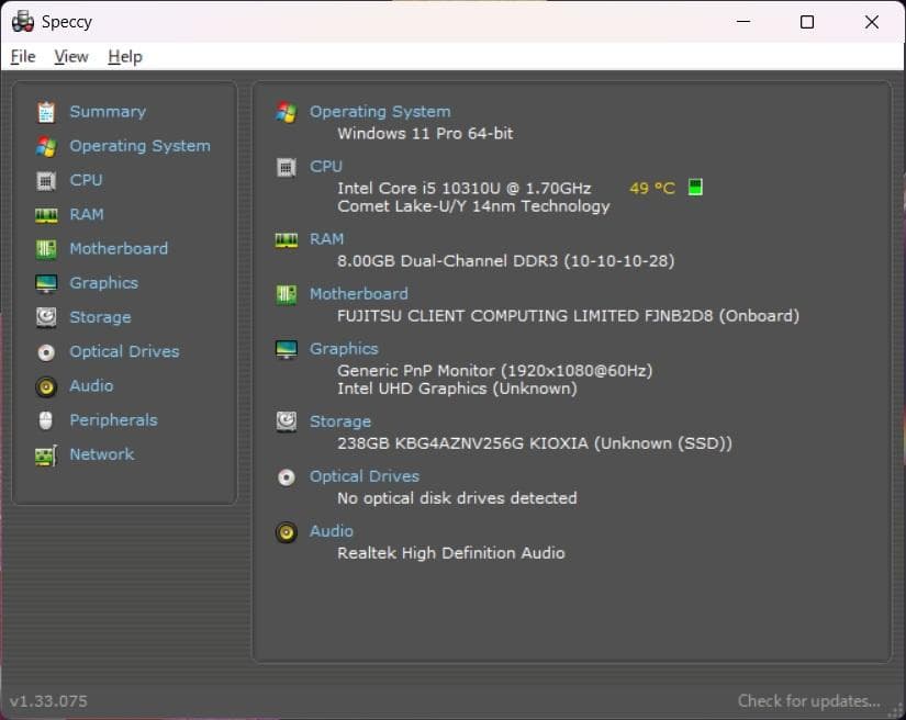 富士通 LIFEBOOK✨U9310/E✨i5✨Office2024✨第10世代