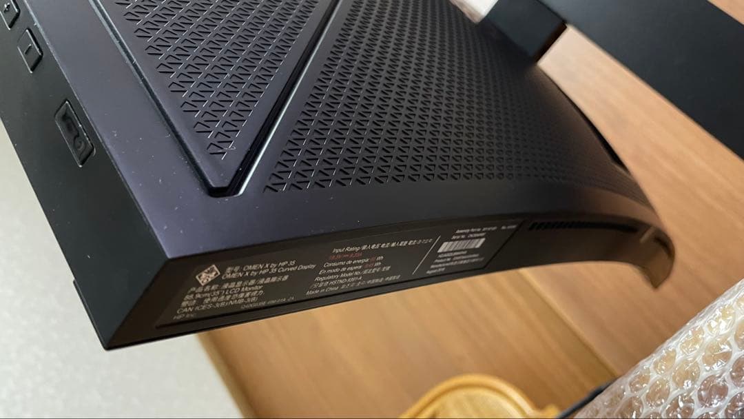 【美品】OMEN by HP 35インチウルトラワイド湾曲ディスプレイ