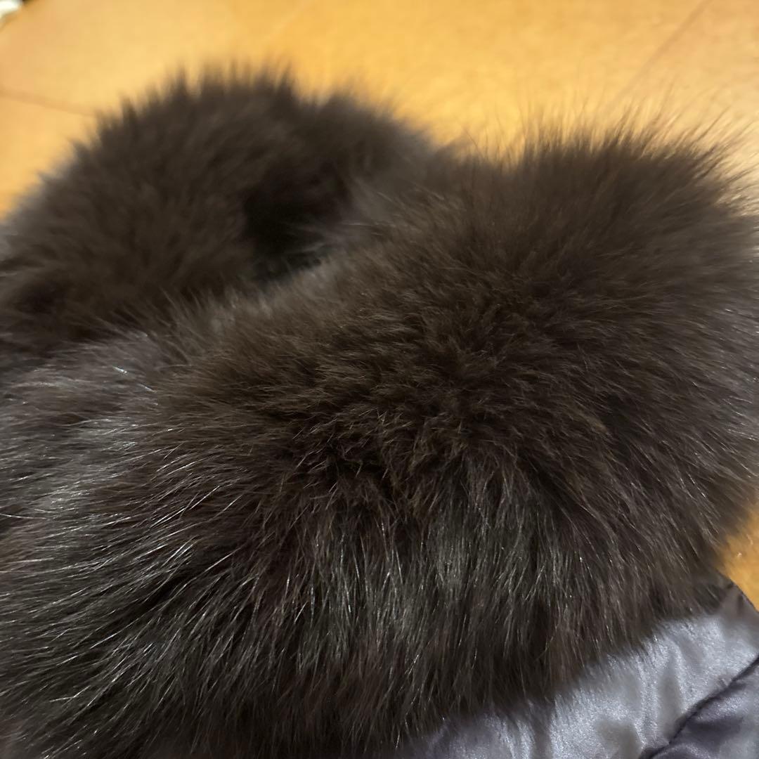 新品同様　15号 高級　大きいサイズ　アクアスキュータム　ダウン　ロングコート