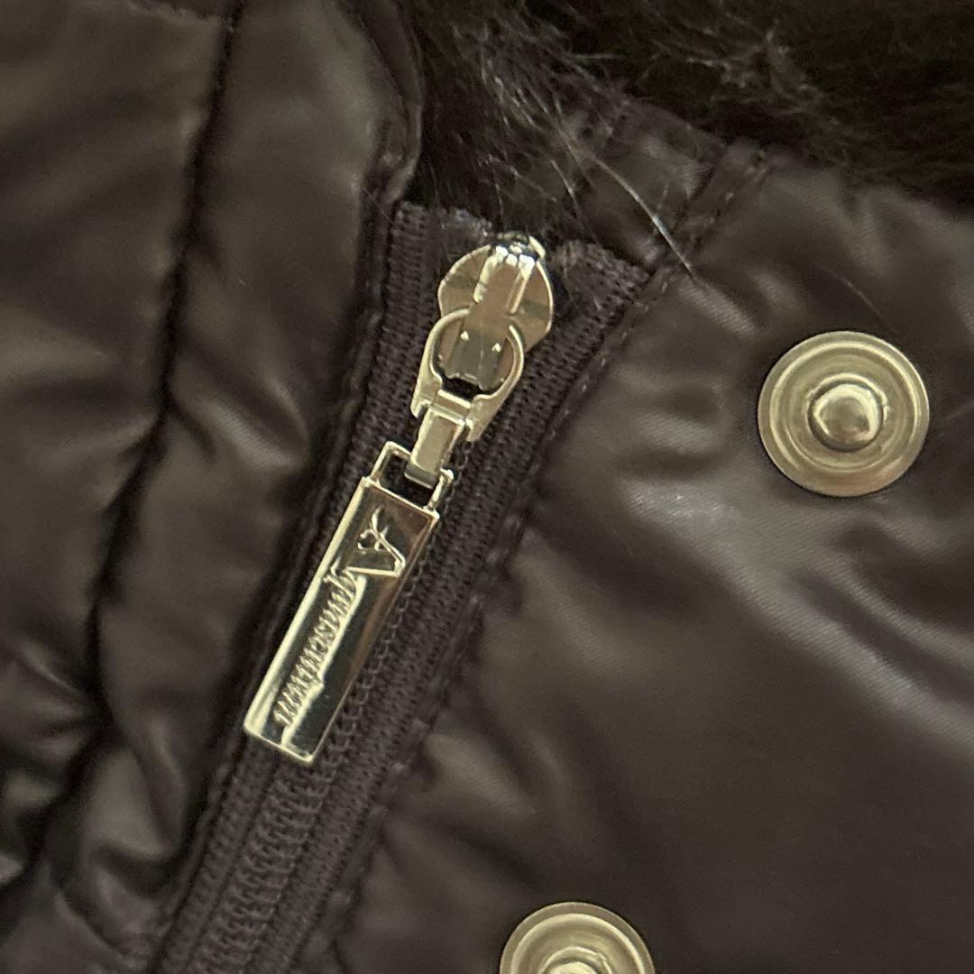 新品同様　15号 高級　大きいサイズ　アクアスキュータム　ダウン　ロングコート