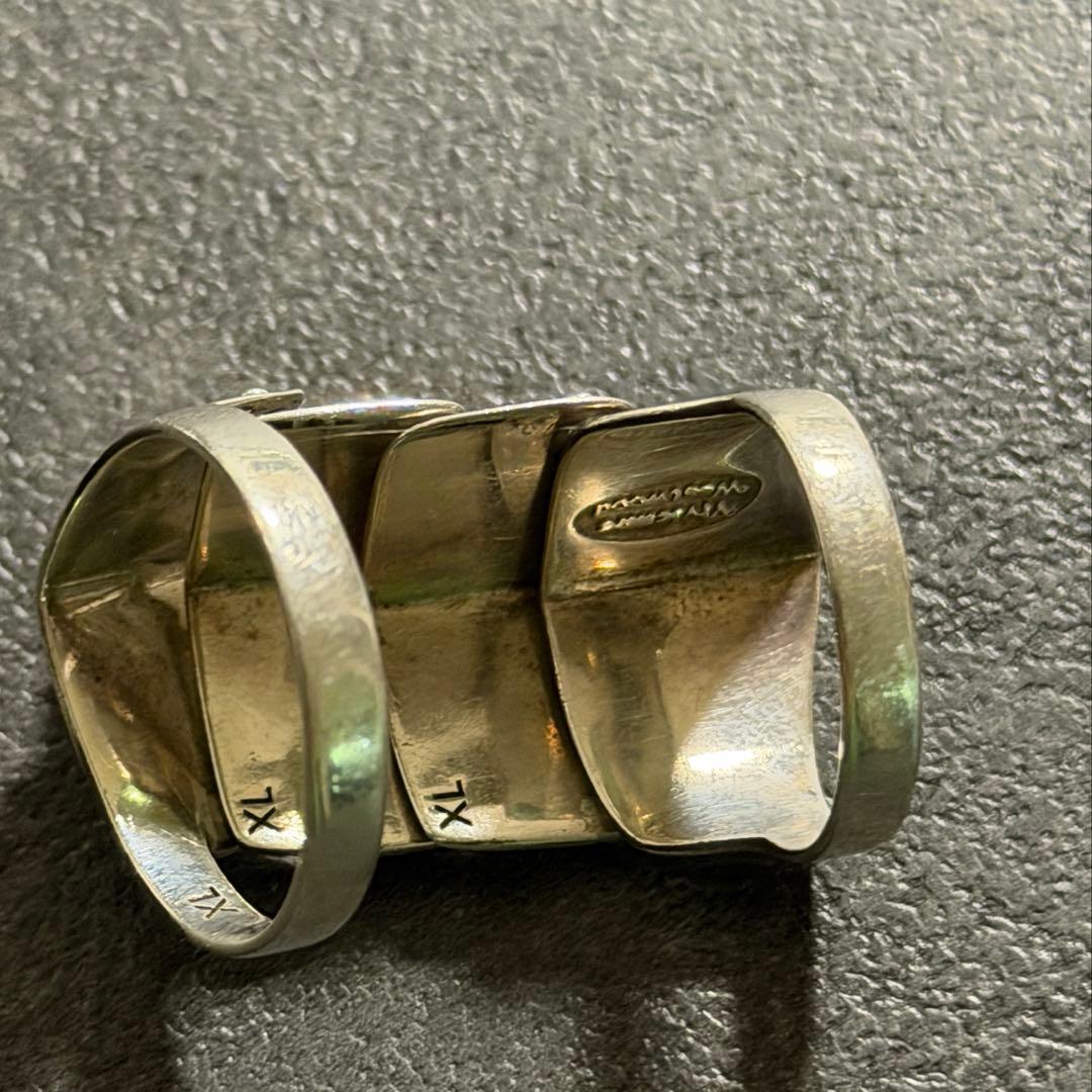 【希少】Vivienne Westwood アーマーリングxl VM刻印 オーブ