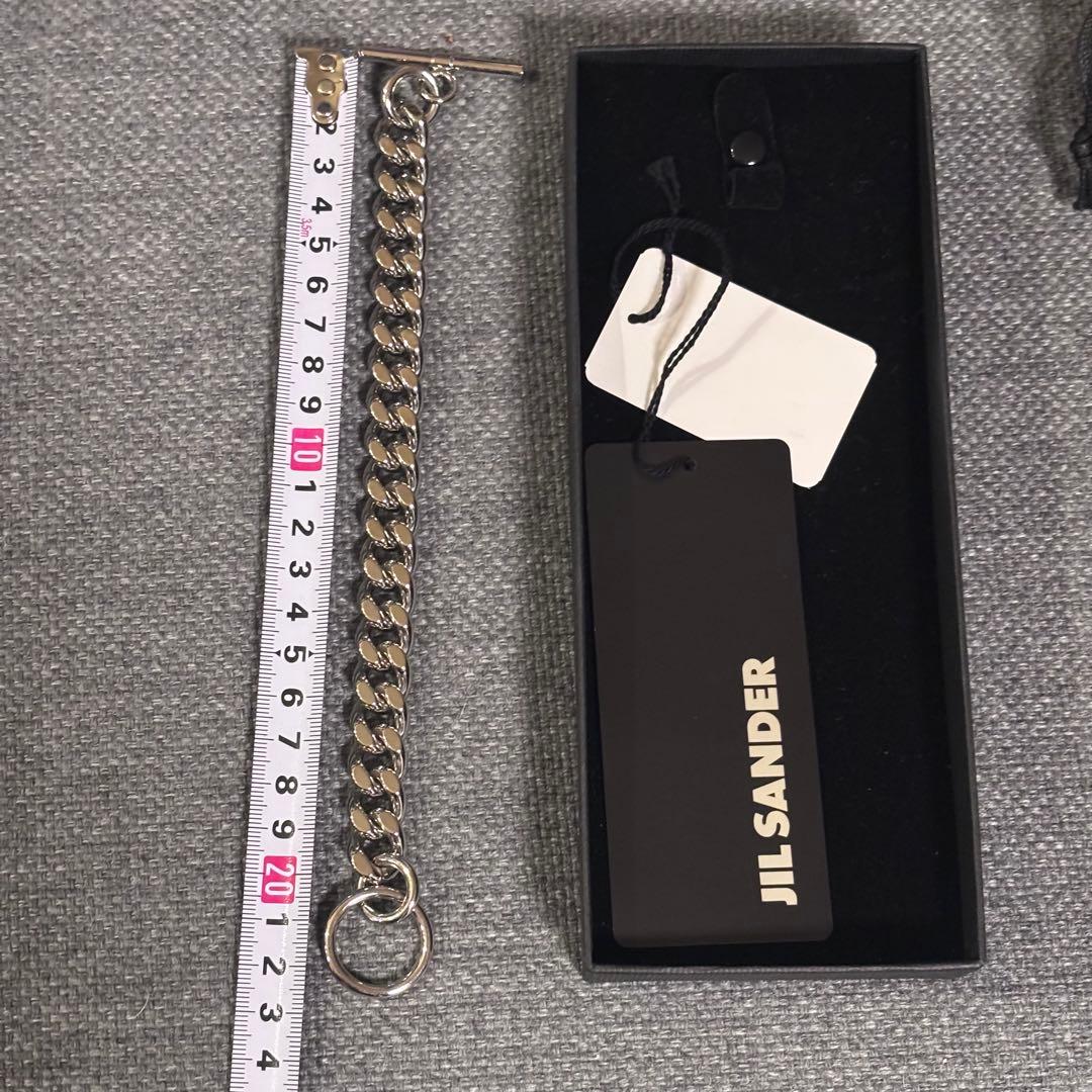 JIL SANDER チェーンブレスレット 約20cm