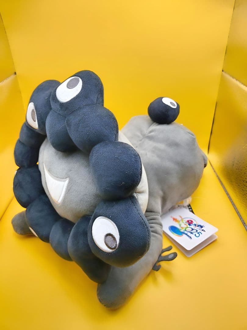 関西万博 黒ミャクミャク 這い型　ぬいぐるみ ブラック L