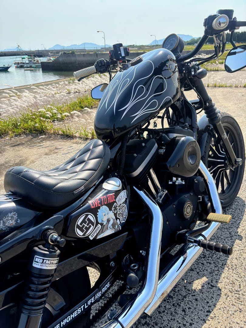 目玉 絶版 イージーライダース ダイアゴラムソロシート ハーレースポーツスター