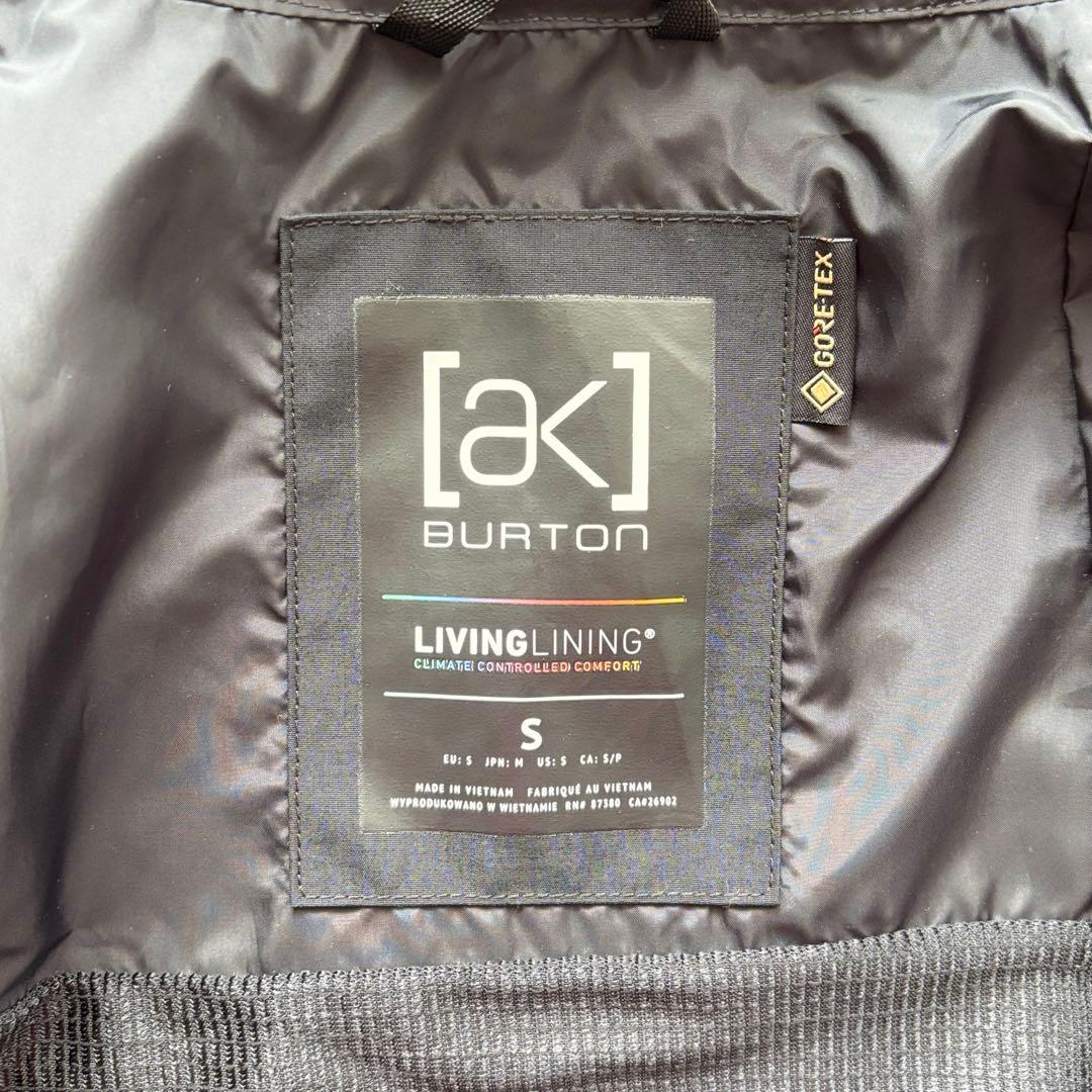 02088-6 BURTON バートン　AK ブラック スノボウェア