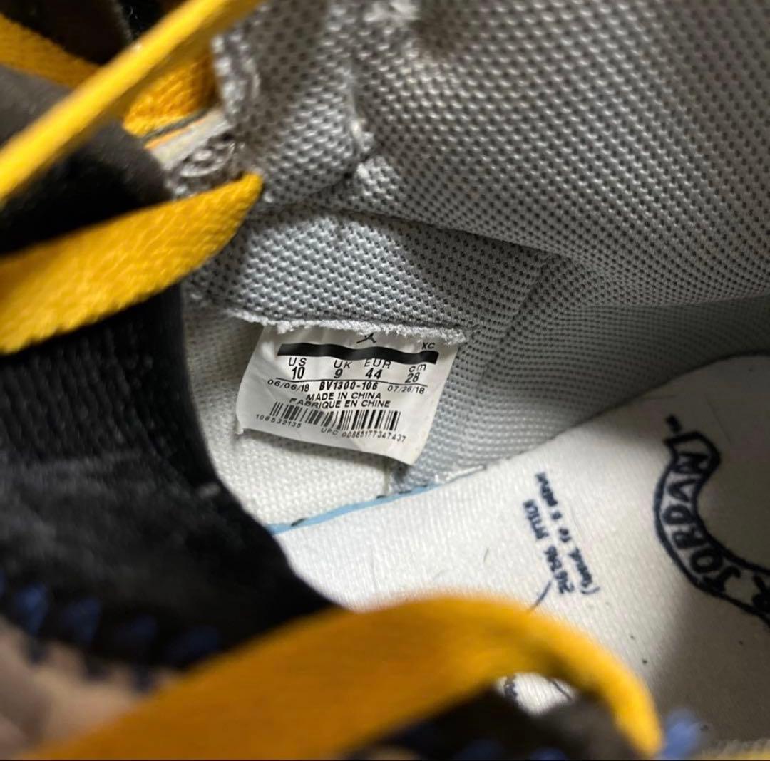 Nike Air Jordan 1 ブラック/ホワイト/レッド/イエローユニオン