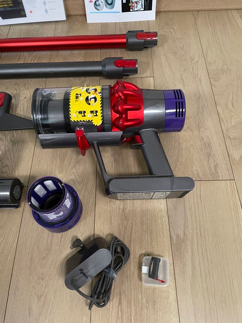 ダイソン④V10SV12 新品パイプ　２タイプヘッドから選択　交換フィルター付