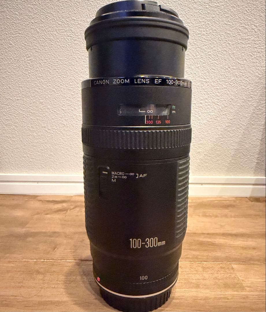 【美品】Canon EF 100-300mm 望遠ズームレンズ AF 動作確認済