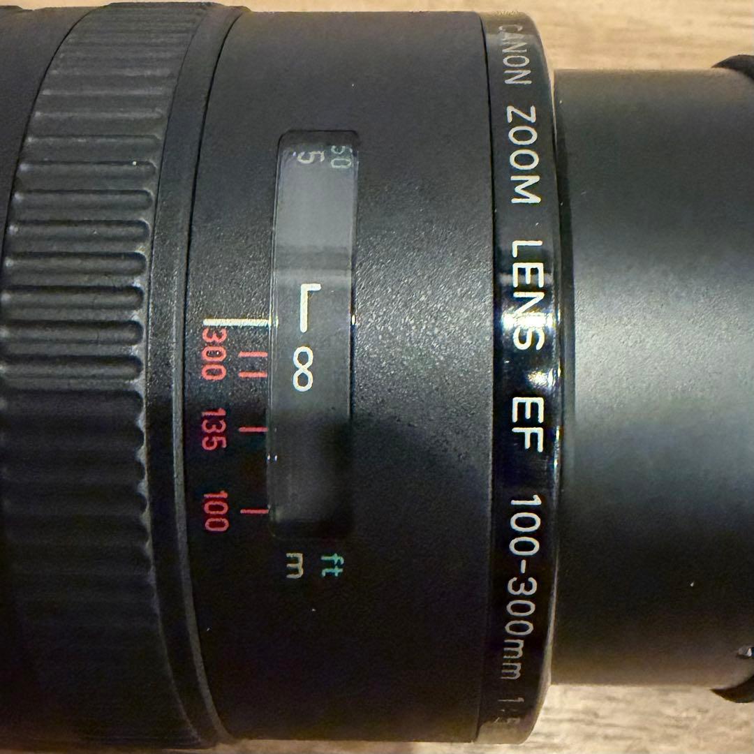 【美品】Canon EF 100-300mm 望遠ズームレンズ AF 動作確認済