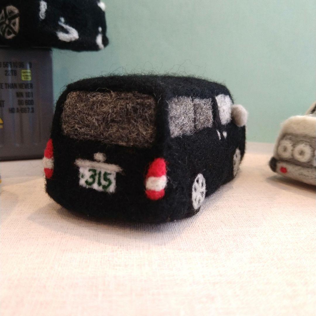 ※あんこページ※羊毛フェルトで作る車※