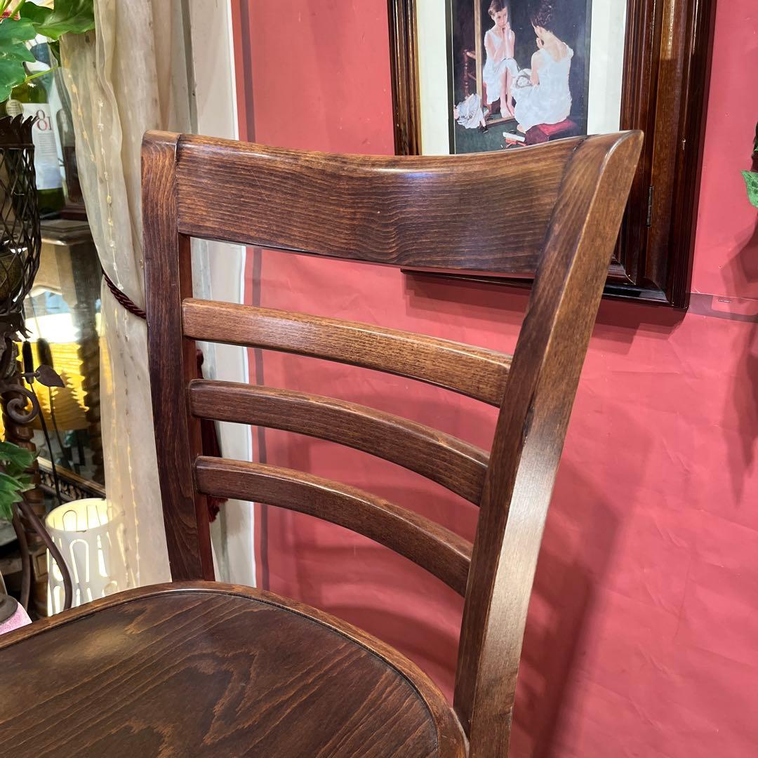 Sale ２脚セット　ヴィンテージ 曲木　ベントウッドチェア　軽量カフェチェア