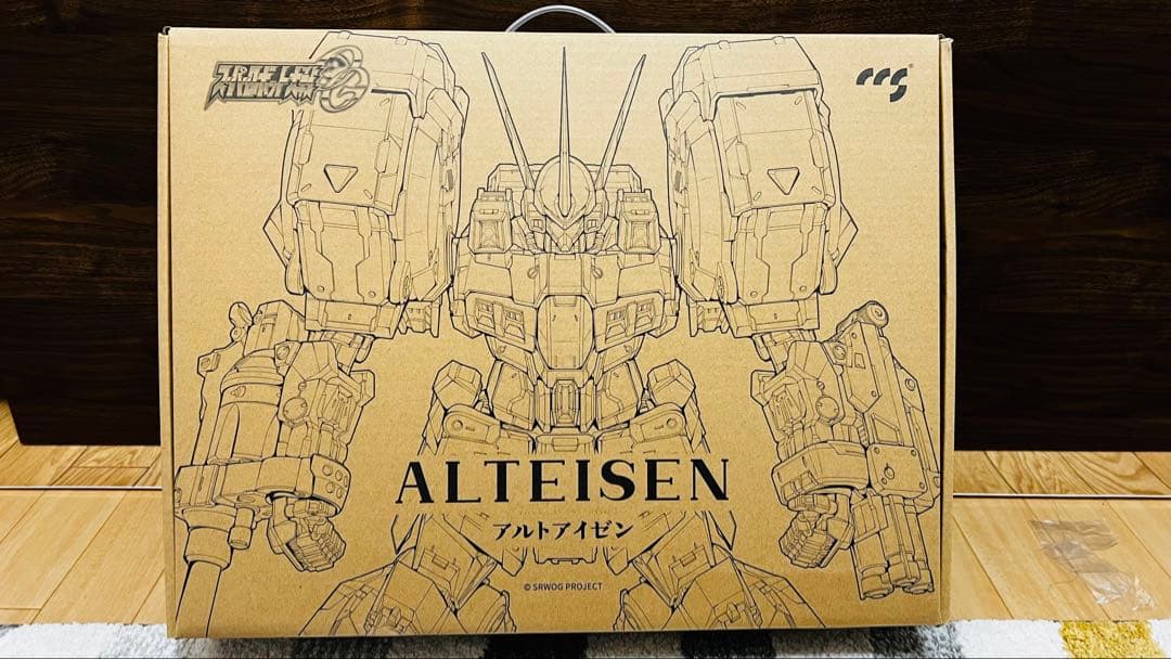 CCSTOYS スーパーロボット大戦OG 鉄魄　アルトアイゼン 欠品パーツ有り