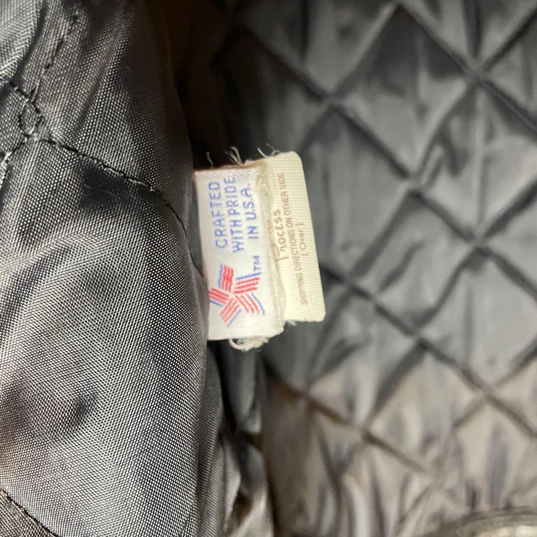 【USA製】Schottショット ビンテージレザー シングルライダースジャケット