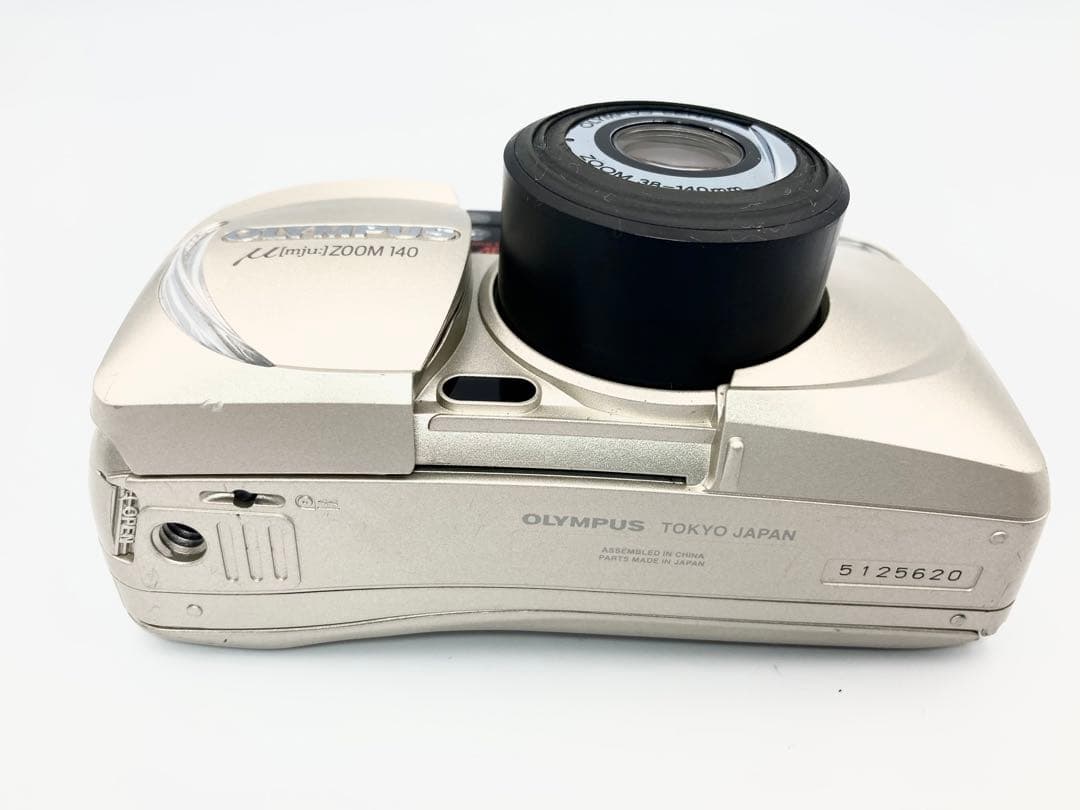 【完動品】OLYMPUS μ-140　コンパクトカメラ　動作確認済み　C15