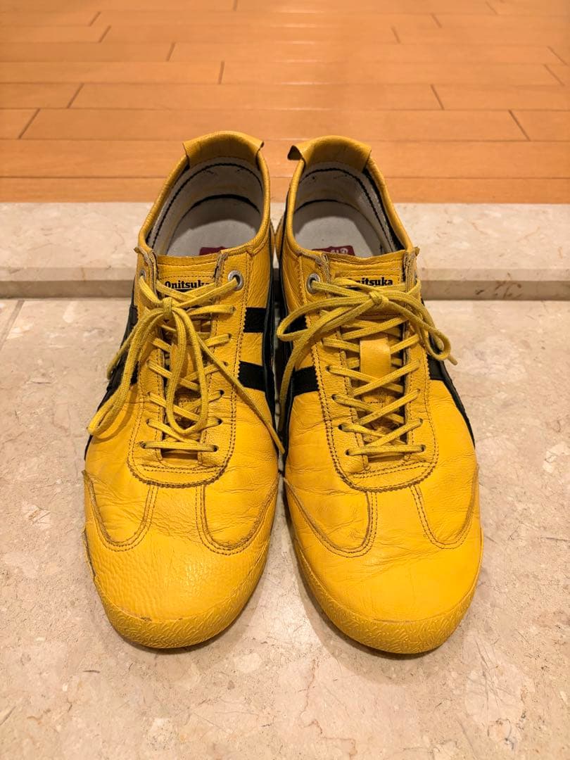 【1/28〆】Onitsuka Tiger メキシコ66 イエロー 26.5cm
