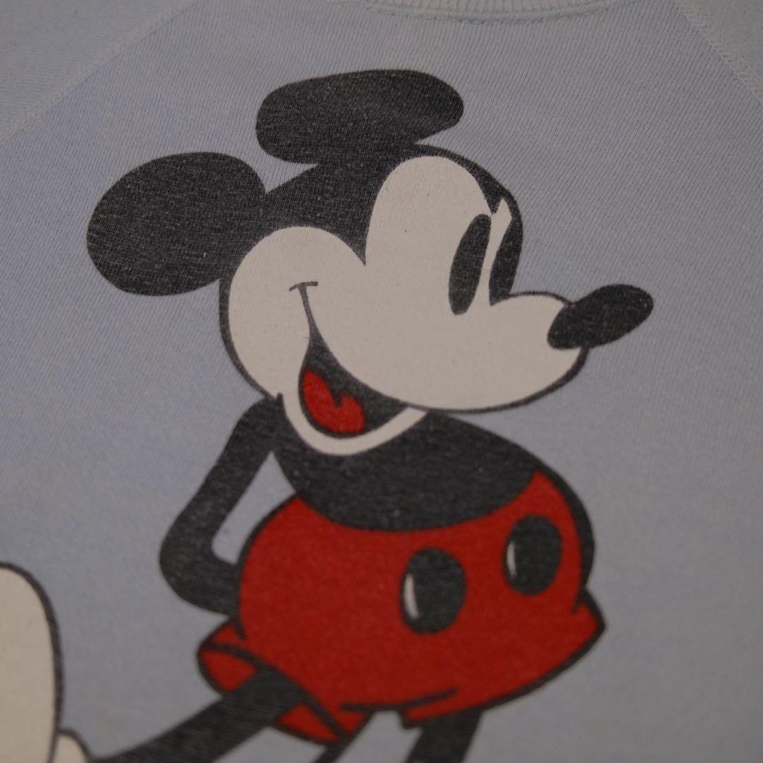 USA XL 70s-80s ディズニー ヴィンテージ ミッキー スウェット