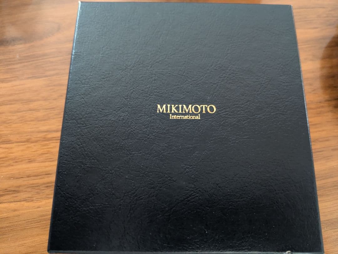 【希少】MIKIMOTO 2001年製 ゴールド 金 シルバー 真珠 小物入れ