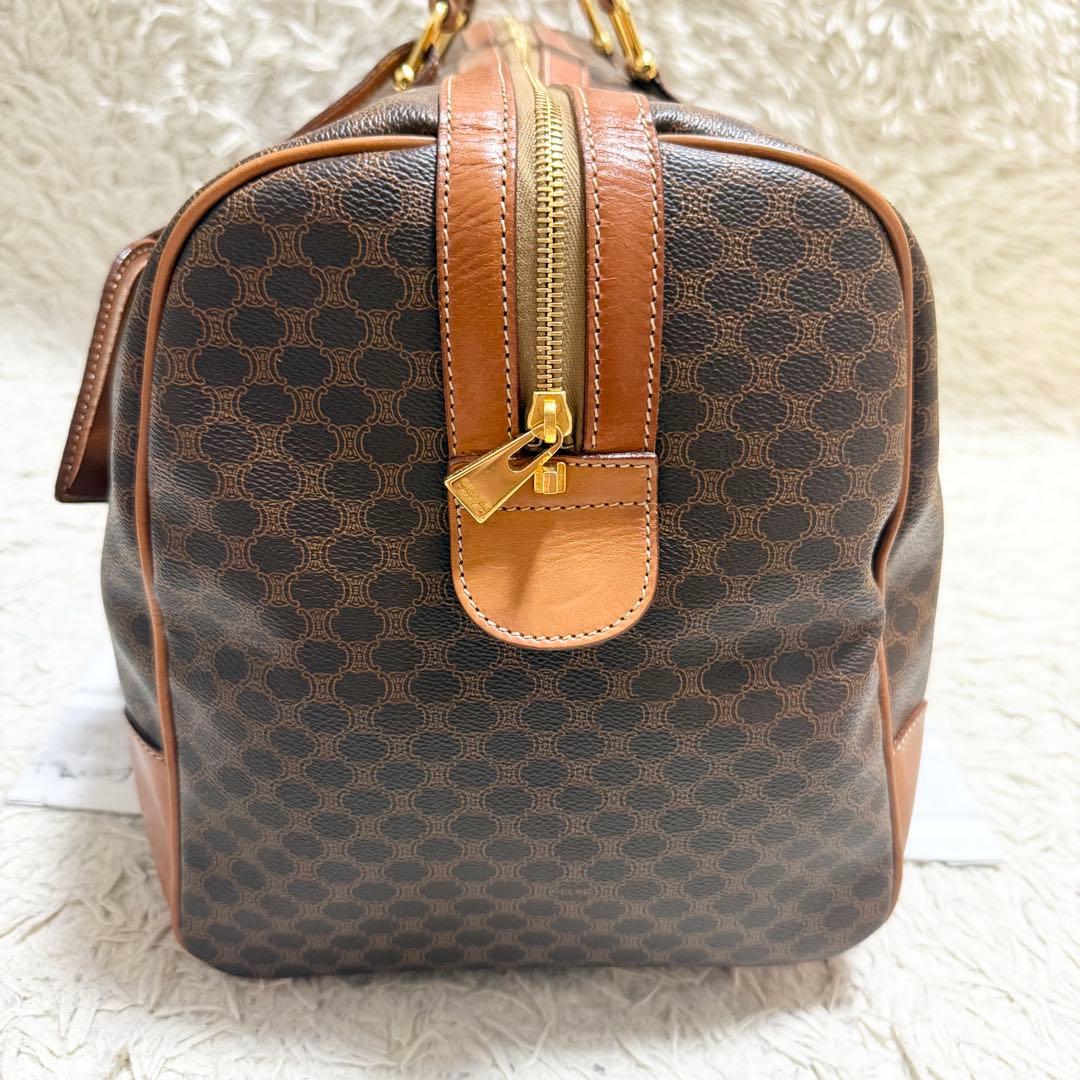 美品✨セリーヌ ボストンバッグ マカダム トリオンフ 大容量 ユニセックス