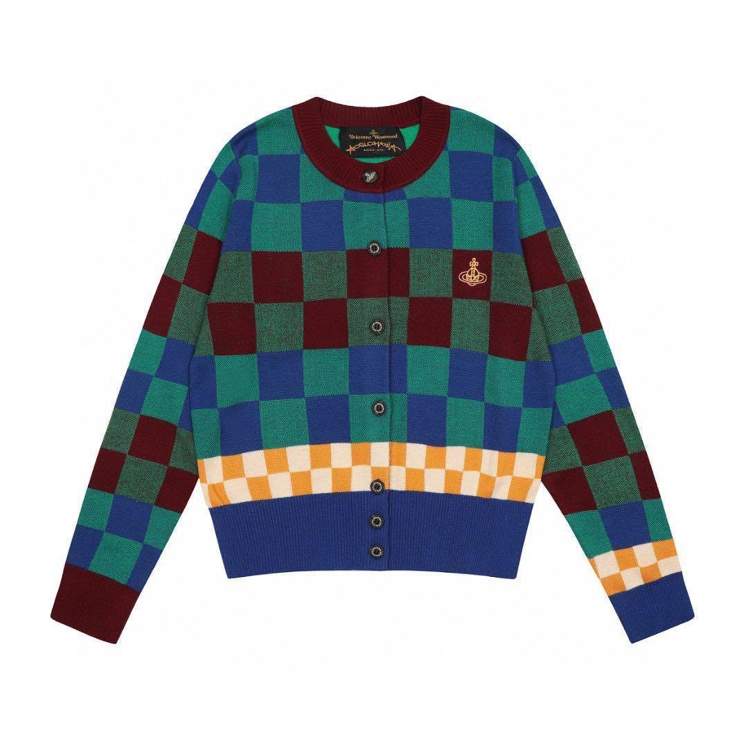 Vivienne Westwoodアングロマニア 長袖カーディガン マルチカラー
