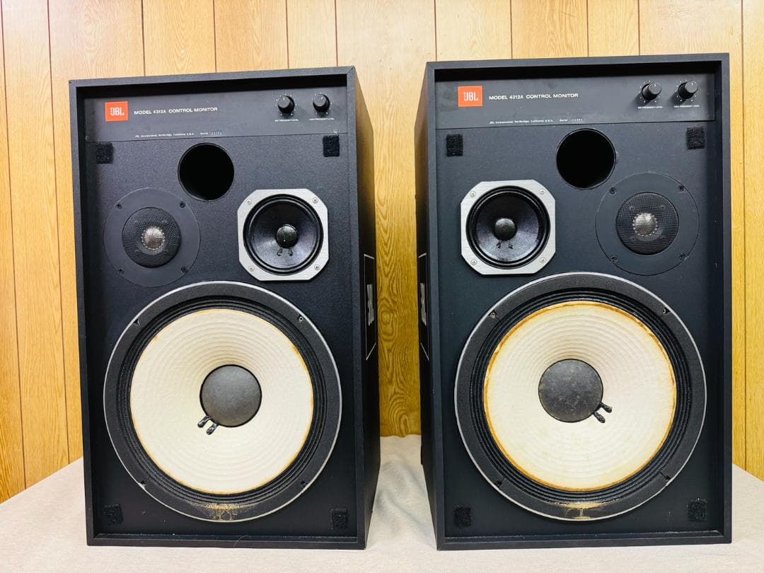 JBL 4312A MONITOR CONTROL 3WAY スピーカーペア