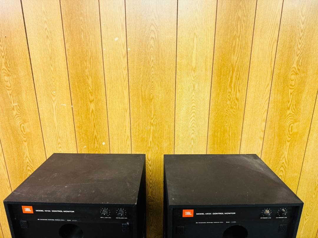 JBL 4312A MONITOR CONTROL 3WAY スピーカーペア
