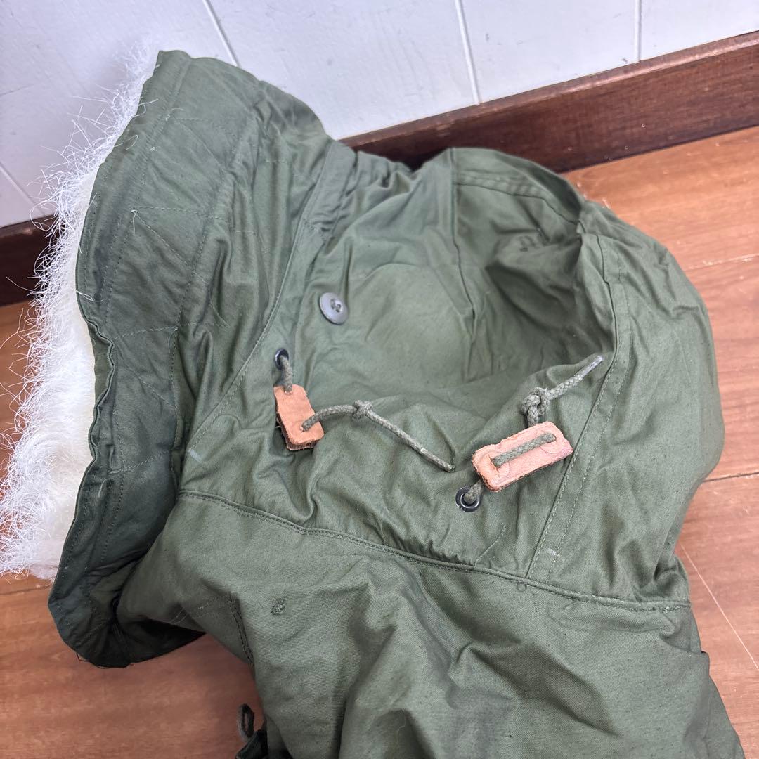 デッドストック　米軍　実物　80s M65 フィッシュテールパーカーフード　⑧