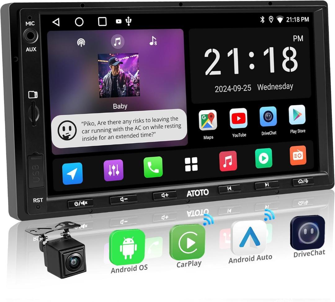 ⭐️新品 ATOTOLIFE 2DINオーディオ一体型カーナビ アンドロイドナビ