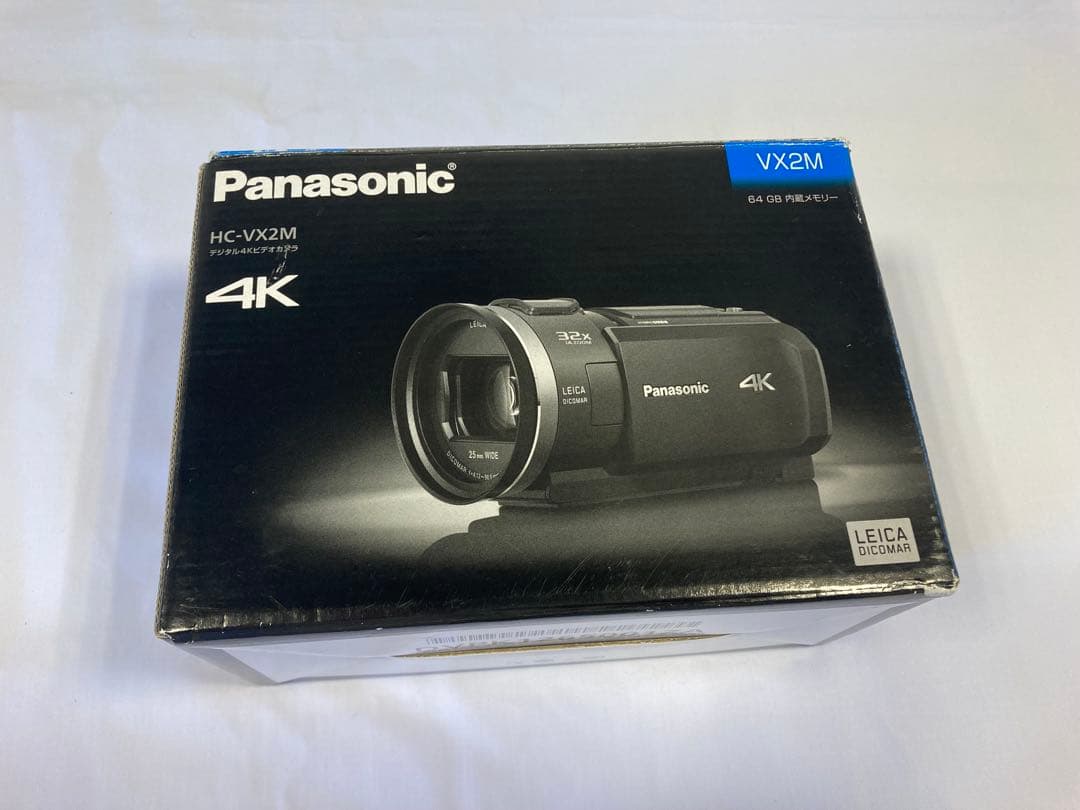 Panasonic HC-VX2M 4Kビデオカメラ