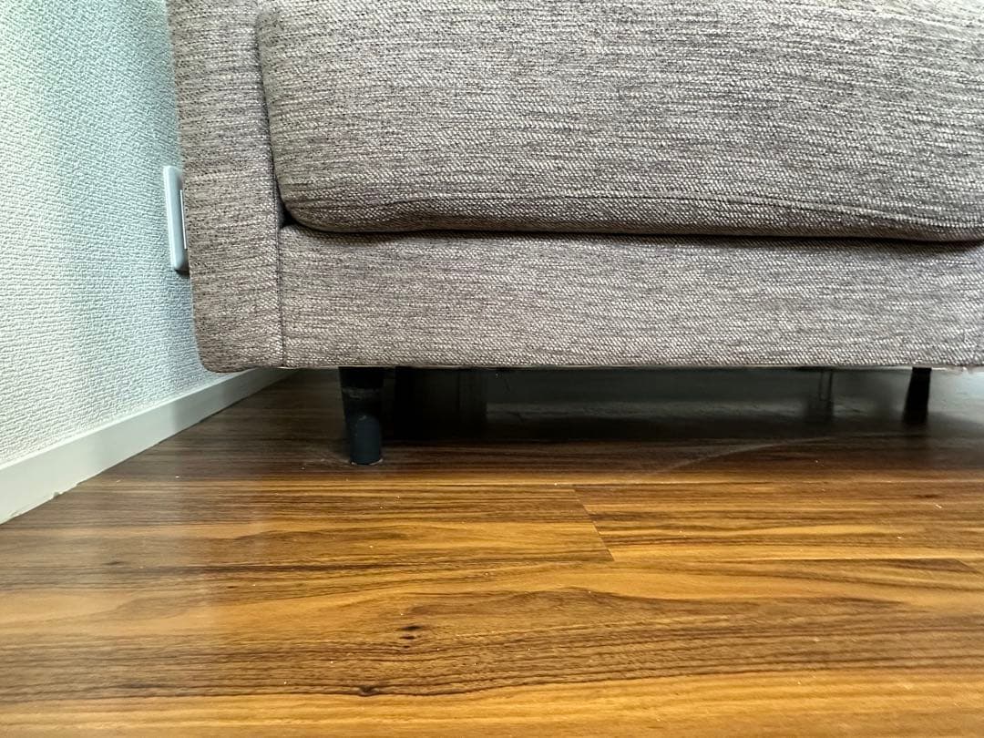 ニトリ 2人掛け布張りソファ ヘッドレスト付き