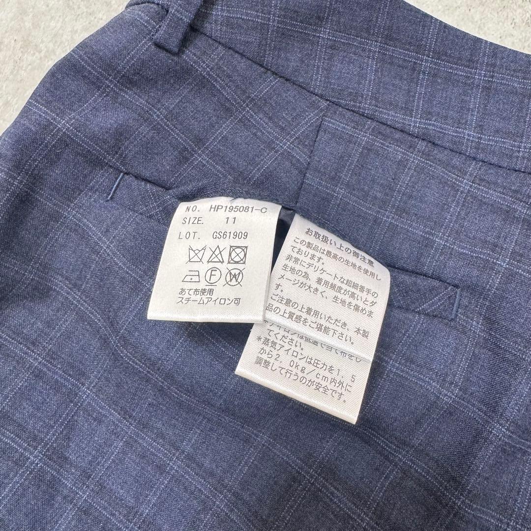 HILTON ヒルトン 3点セット パンツスーツ スカート チェック