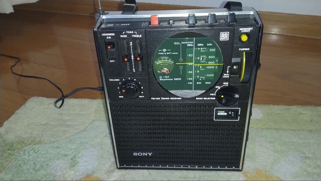 SONY BCL ラジオ　ICF-5600