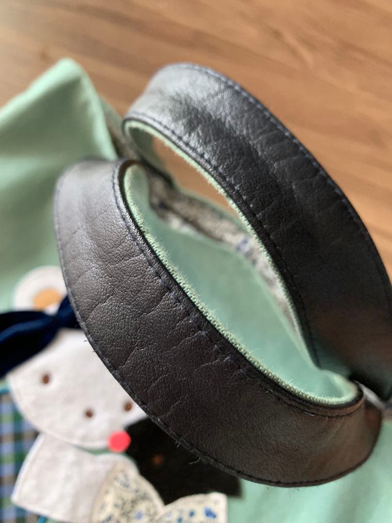 春のファミリアショー　デニムバッグ　ブック入れ