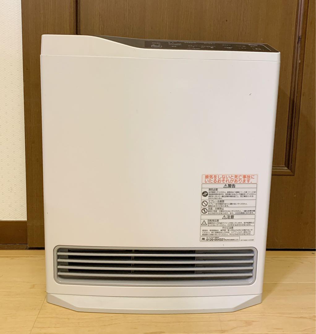 値下【美品】リンナイ 電気+ガスファンヒーター　LPガス　RCDH-T3501E