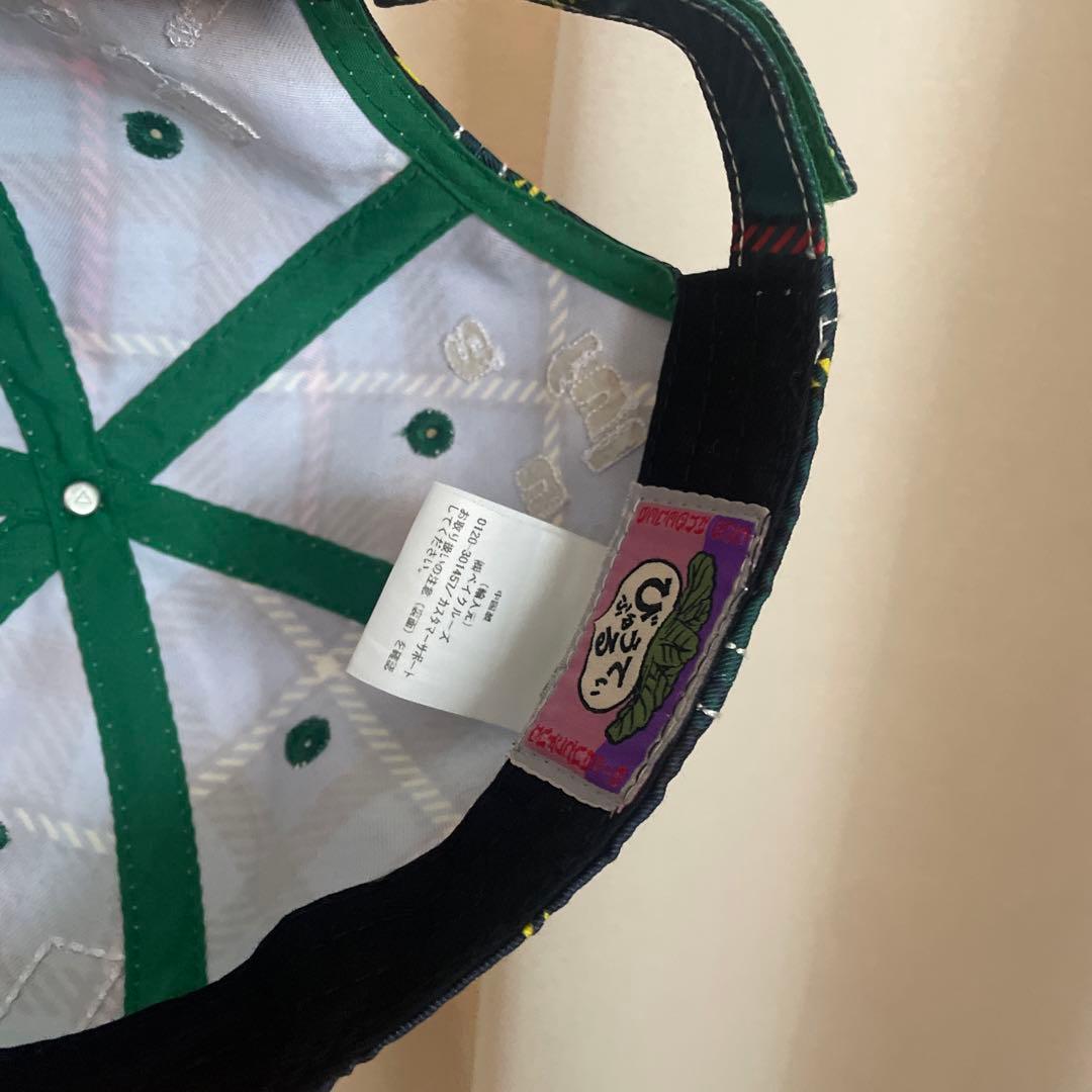 b.eautiful チェックキャップ