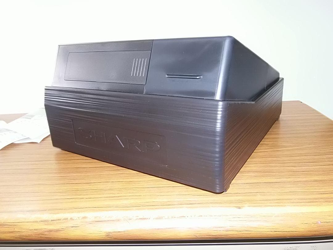 22年製美品人気の黒128設定無料シャープインボイスレジスターXE-A147