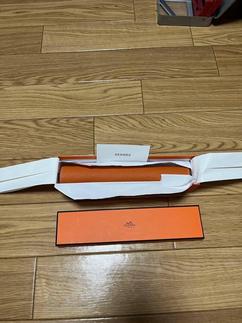 未使用品！エルメス ヴィドポッシュ　レザー